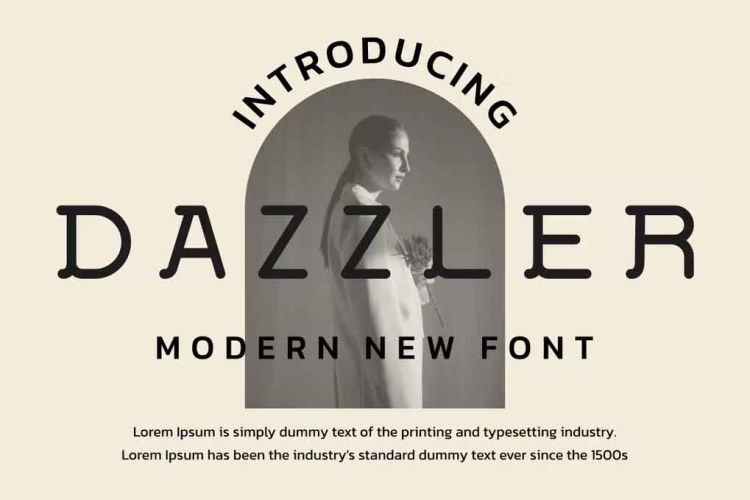 Dazzler Font free download preview 2 – Sans Serif Fonts font