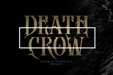 Death Crow Font free download – Download font preview