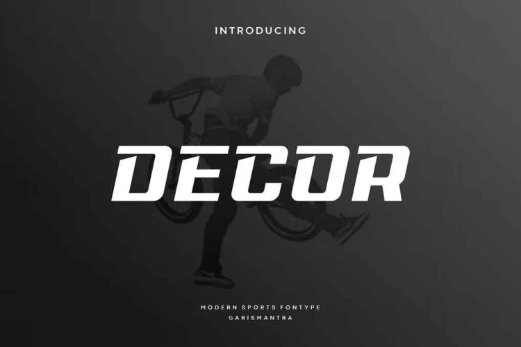 Decor Font free download preview 3 – Decorative Fonts font