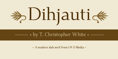 Dihjauti Font Family free download – Serif Fonts font preview