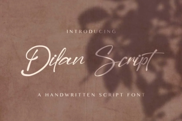 Dilan Font free download – Handwritten font preview