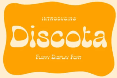 Discota Display Font free download – Playful font preview