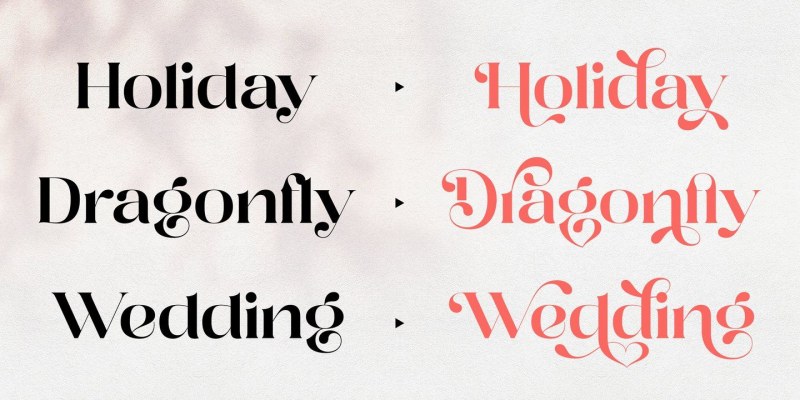 Distrela Font free download preview 3 – Serif Fonts font