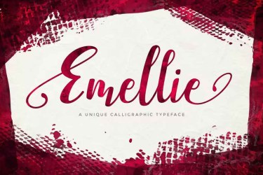 Emellie Script Font free download – Script And Handwritten font preview