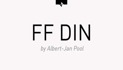 FF DIN Font free download – similar font preview