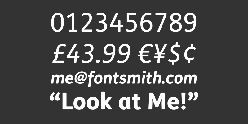 FS Me Font free download preview 3 – Sans Serif Fonts font