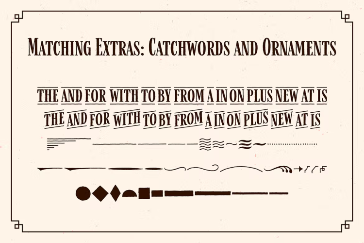 Farmhand Font Family free download preview 2 – Serif Fonts font