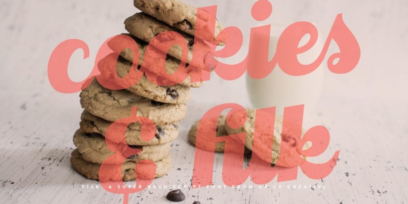 Filk Font free download preview 6 – Script And Handwritten font