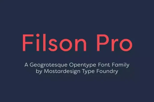 Filson Pro Font free download preview 7 – Sans Serif Fonts font