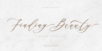 Finding Beauty Font free download – Free font preview