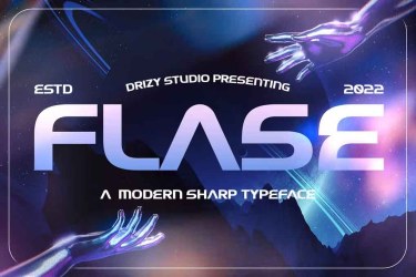 Flase Font free download – Professional font preview