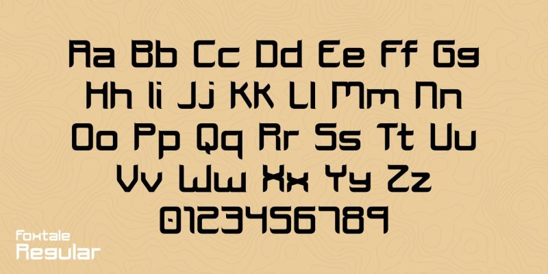 Foxtale Font Family free download preview 5 – Font Family font