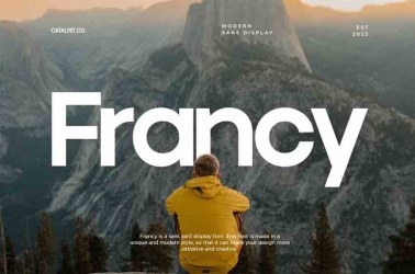 Francy Font free download – Free font preview