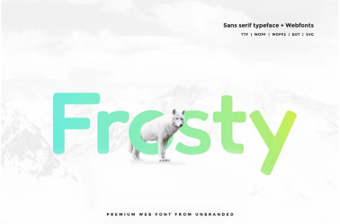 Frosty Font free download – similar font preview