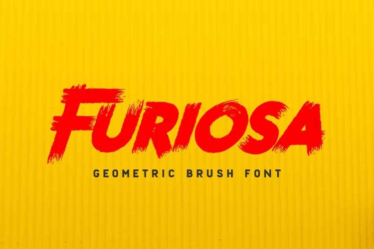 Furiosa Font free download preview 3 – Script And Handwritten font