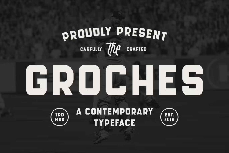 GROCHES Font free download preview 3 – Sans Serif Fonts font