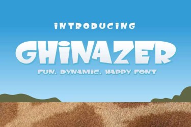 Ghinazer Font free download – Professional font preview