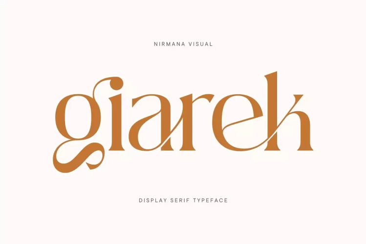 Giarek – Ligature Serif Font free download preview 7 – Serif Fonts font