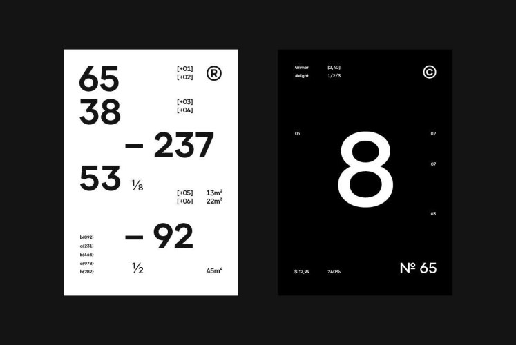 Gilmer Font free download preview 7 – Sans Serif Fonts font