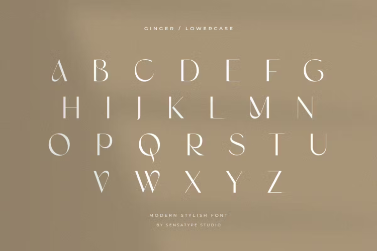 Ginger Font free download preview 6 – Serif Fonts font