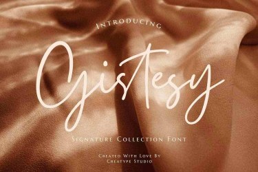 Gistesy Font free download – Packaging font preview