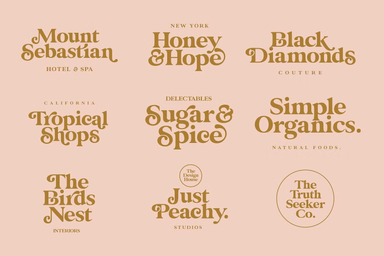 Glamour Absolute Font free download preview 6 – Serif Fonts font