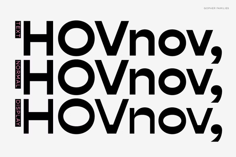 Gopher Font free download preview 2 – Font Family font