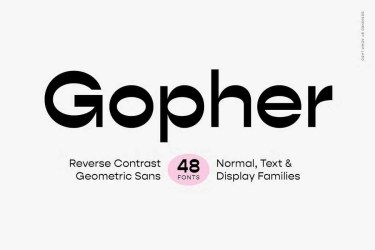 Gopher Font free download – similar font preview