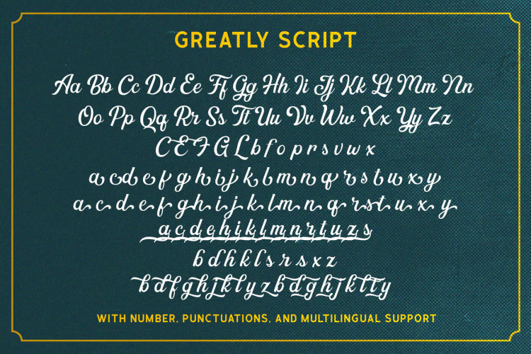 Greatly Font free download preview 5 – Serif Fonts font