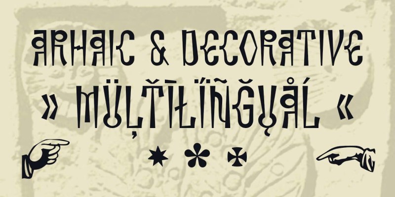 Greuceanu Font free download preview 1 – Display Fonts font