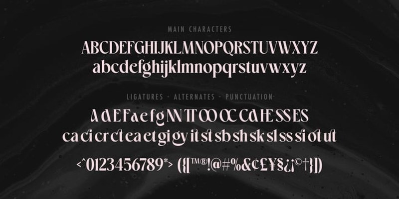 Grindale Font free download preview 9 – Modern Fonts font