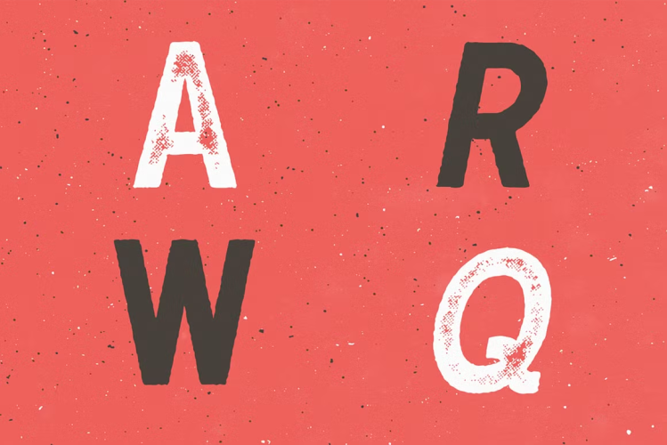 Gutenberg Font free download preview 3 – Display Fonts font
