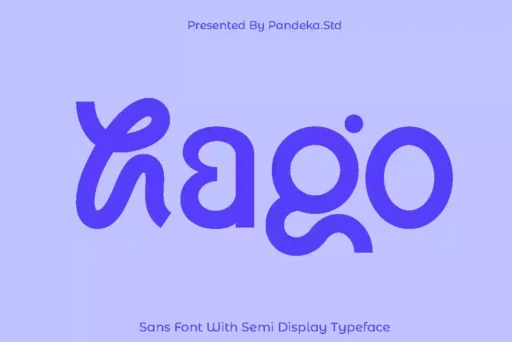 Hago Font free download preview 5 – Display Fonts font