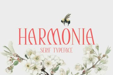 Harmonia Elegant Serif Font free download – Serif Fonts font preview