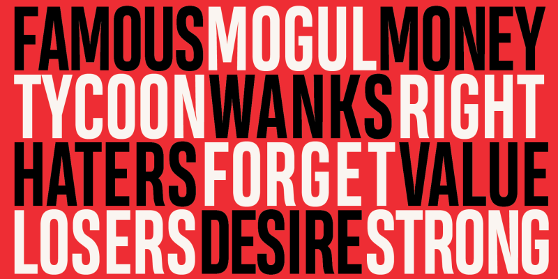 Heading Pro Font free download preview 4 – Typeface font