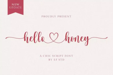 Hello Honey Font free download – Handwritten font preview