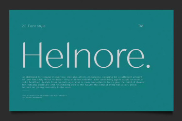 Helnore Font free download – Helnore Font font preview
