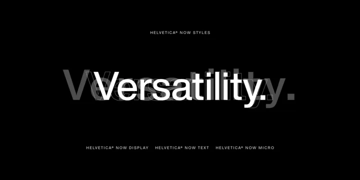 Helvetica Now Font preview 2 – Sans Serif Fonts font sample