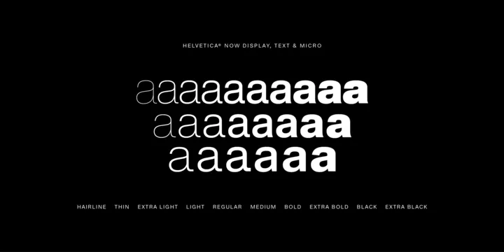 Helvetica Now Font preview 6 – Sans Serif Fonts font sample