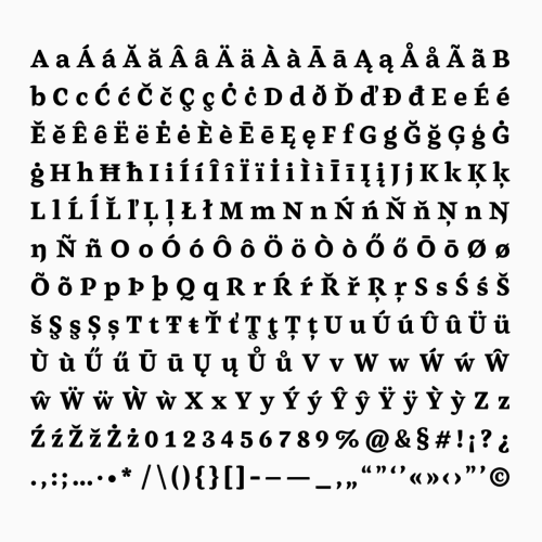 Henk Work Font free download preview 4 – Serif Fonts font