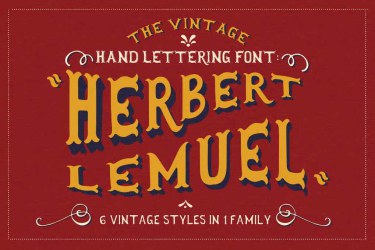 Herbert Lemuel Font free download – Herbert font preview