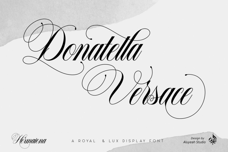 Hermaiona Font free download preview 2 – Calligraphy Fonts font