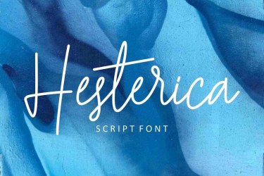 Hesterica Font free download – Hesterica Font font preview