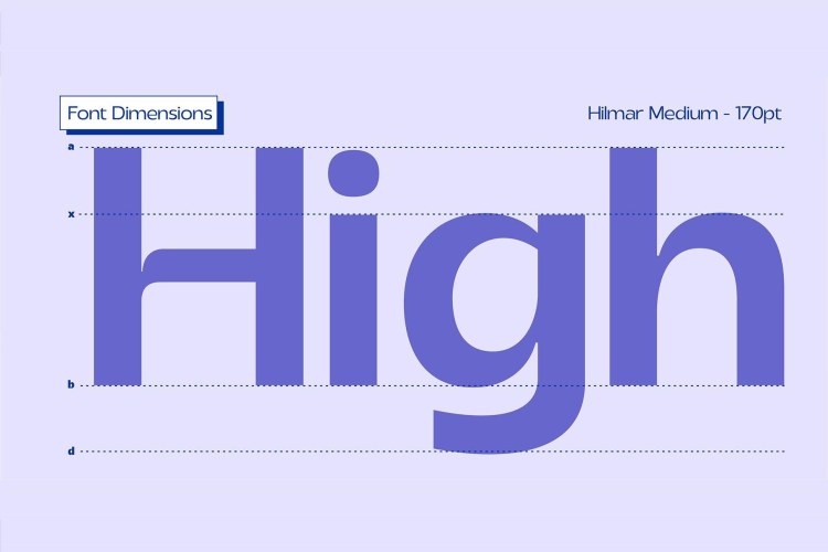Hilmar Sans Font Family free download preview 2 – Sans Serif Fonts font