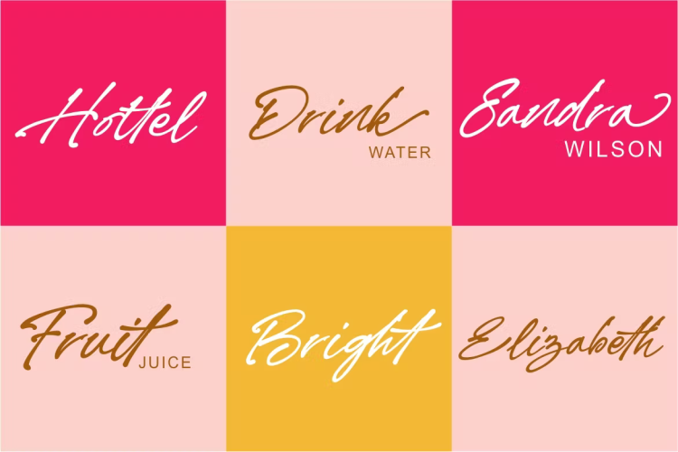 Hugo Font free download preview 2 – Script And Handwritten font