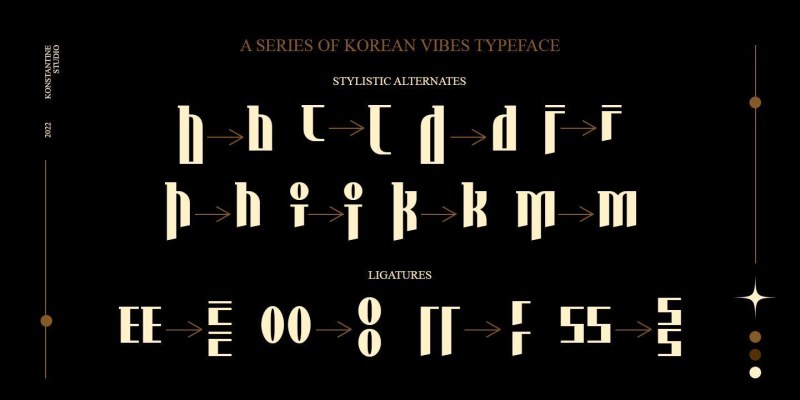 Hwaiting Serif Font free download preview 4 – Serif Fonts font