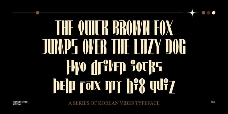Hwaiting Serif Font free download preview 5 – Serif Fonts font