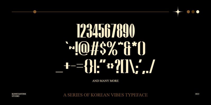 Hwaiting Serif Font free download preview 7 – Serif Fonts font
