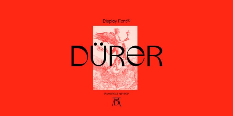 IF Durer Display Font free download preview 11 – Modern Fonts font