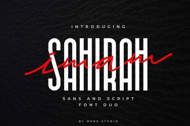 Imam Sahirah Font free download – Contemporary font preview
